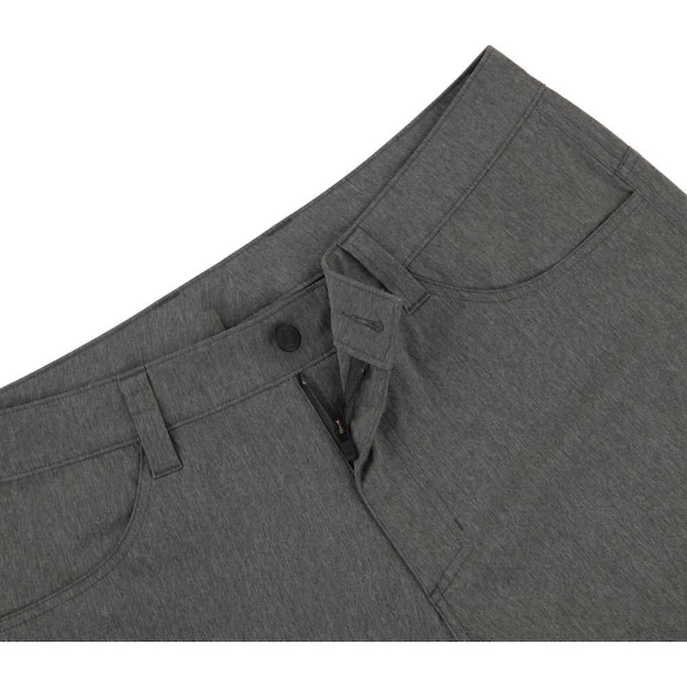 Winrock Performance 7 Pocket Short - Charcoal Heather - Picture 4 of 8